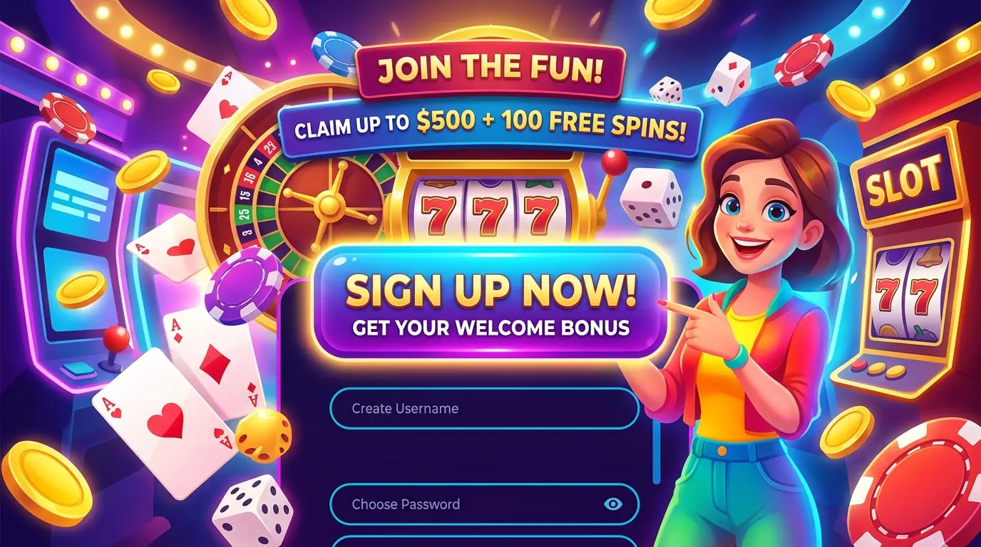 Registrera Superlenny casino konto